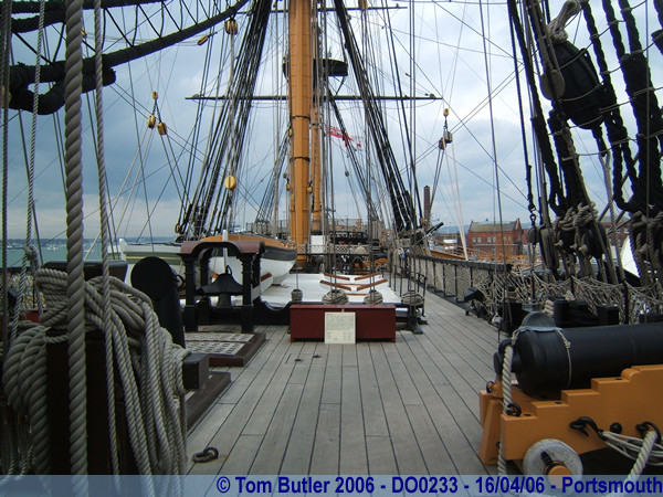 Photo ID: do0233, On the deck of HMS Victory, Portsmouth, Hampshire