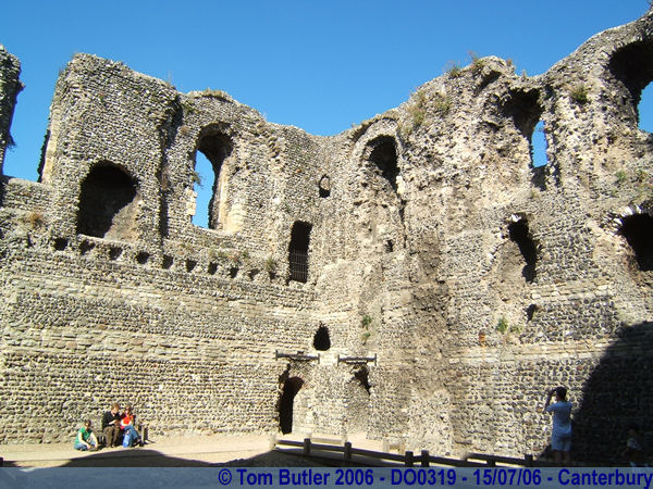 Photo ID: do0319, Inside the ruins of Canterbury Castle, Canterbury, Kent