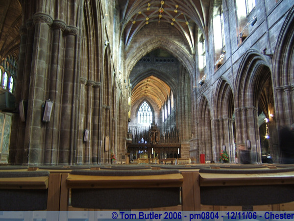 Photo ID: pm0804, Inside Chester Cathedral, Chester, England