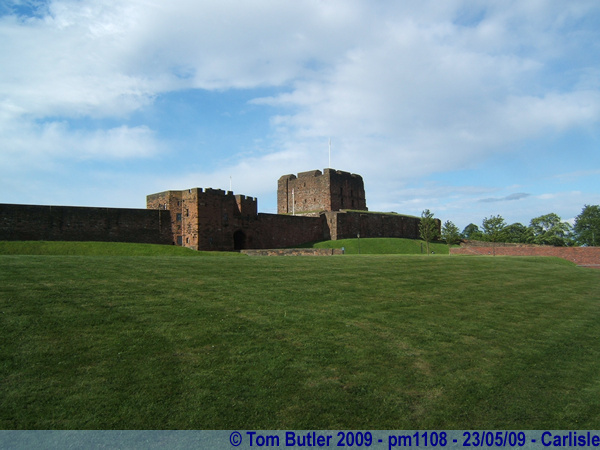 Photo ID: pm1108, The imposing keep of Carlisle Castle, Carlisle, England