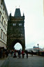 Photo ID: 000006, Start of the Charles Bridge (34Kb)