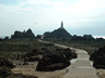 Photo ID: 000233, Corbiere lighthouse & causeway (41Kb)