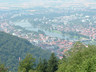 Photo ID: 000681, Looking down on Heidelberg (61Kb)