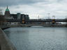 Photo ID: 002628, A high tide on the River Liffey (53Kb)