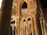 Photo ID: 003484, Pillars in the Patio de los Leones (70Kb)