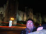 Photo ID: 004323, Conwy castle at night (51Kb)