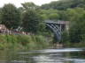 Photo ID: 006256, Approaching the Ironbridge (107Kb)