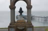 Photo ID: 009628, Vicky casts an eye over the pier (273Kb)