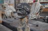 Photo ID: 010415, A carved pirate head (113Kb)