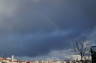 Photo ID: 011045, A rainbow appears over Coimbra (47Kb)