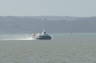 Photo ID: 011171, A hovercraft powers across the Solent (53Kb)