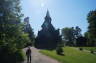 Photo ID: 012059, Approaching the Stave Church (131Kb)