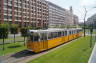 Photo ID: 012876, A tram passes the sightseeing bus (149Kb)