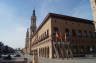 Photo ID: 014058, Looking along Plaza del Pilar (102Kb)