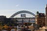 Photo ID: 016066, Approaching the Tyne bridges (118Kb)