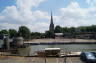 Photo ID: 023807, St Marys from the Floating Harbour (146Kb)