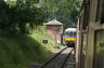 Photo ID: 027533, Leaving Deeside Halt (177Kb)