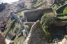 Photo ID: 029378, Looking down on ruins (217Kb)