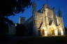 Photo ID: 030786, St Albans Cathedral at dusk (127Kb)