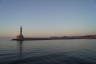 Photo ID: 030980, Harbour wall at dusk (79Kb)