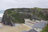 Photo ID: 032048, Looking down into Tolcarne Beach (133Kb)