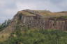 Photo ID: 033947, Hadrian's wall on top of the ridge (146Kb)