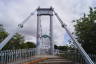 Photo ID: 034157, Approaching the suspension bridge (155Kb)