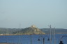 Photo ID: 036095, St Michael's Mount in the evening sun (80Kb)