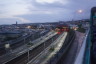 Photo ID: 036269, Train station at dusk (118Kb)