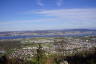 Photo ID: 039625, Looking down on Lake Zurich (161Kb)