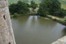 Photo ID: 041092, Looking down on the moat (176Kb)