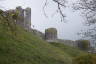 Photo ID: 043390, Walls of Corfe Castle (167Kb)