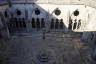 Photo ID: 044711, Looking down on the cloister (160Kb)