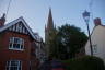 Photo ID: 047594, Looking up towards the Parish Church (125Kb)