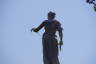 Photo ID: 047709, Figure atop Captain Grenville's Column (69Kb)