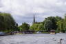 Photo ID: 048392, Spire of Holy Trinity and River Avon (147Kb)