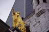 Photo ID: 052357, Golden statue on the church (165Kb)