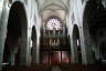 Photo ID: 052366, Rose window and organ of the cathedral (136Kb)