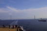 Photo ID: 052720, Multiple ships under the bridge (97Kb)