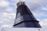 Photo ID: 052820, Funnel of the DFDS Ferry (109Kb)