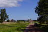 Photo ID: 053457, View across to the ruins (147Kb)