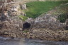 Photo ID: 053579, Caves in the cliffs below the tower (219Kb)