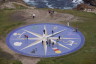 Photo ID: 053603, Standing on a compass (172Kb)