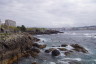 Photo ID: 053729, Rough seas off the aquarium (142Kb)