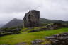 Photo ID: 054800, View across the ruins to the keep (138Kb)