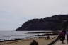 Photo ID: 055033, Looking towards the cliffs at Luccombe (110Kb)
