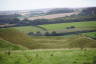Photo ID: 055153, The mounds on the top of Maiden Castle (138Kb)