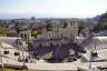 Photo ID: 055382, Looking down on the Ancient Theatre (165Kb)