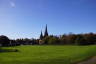 Photo ID: 055622, Lichfield Cathedral from the banks of the Stowe Pool (120Kb)
