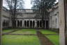 Photo ID: 055830, Looking across the centre of the cloister (181Kb)